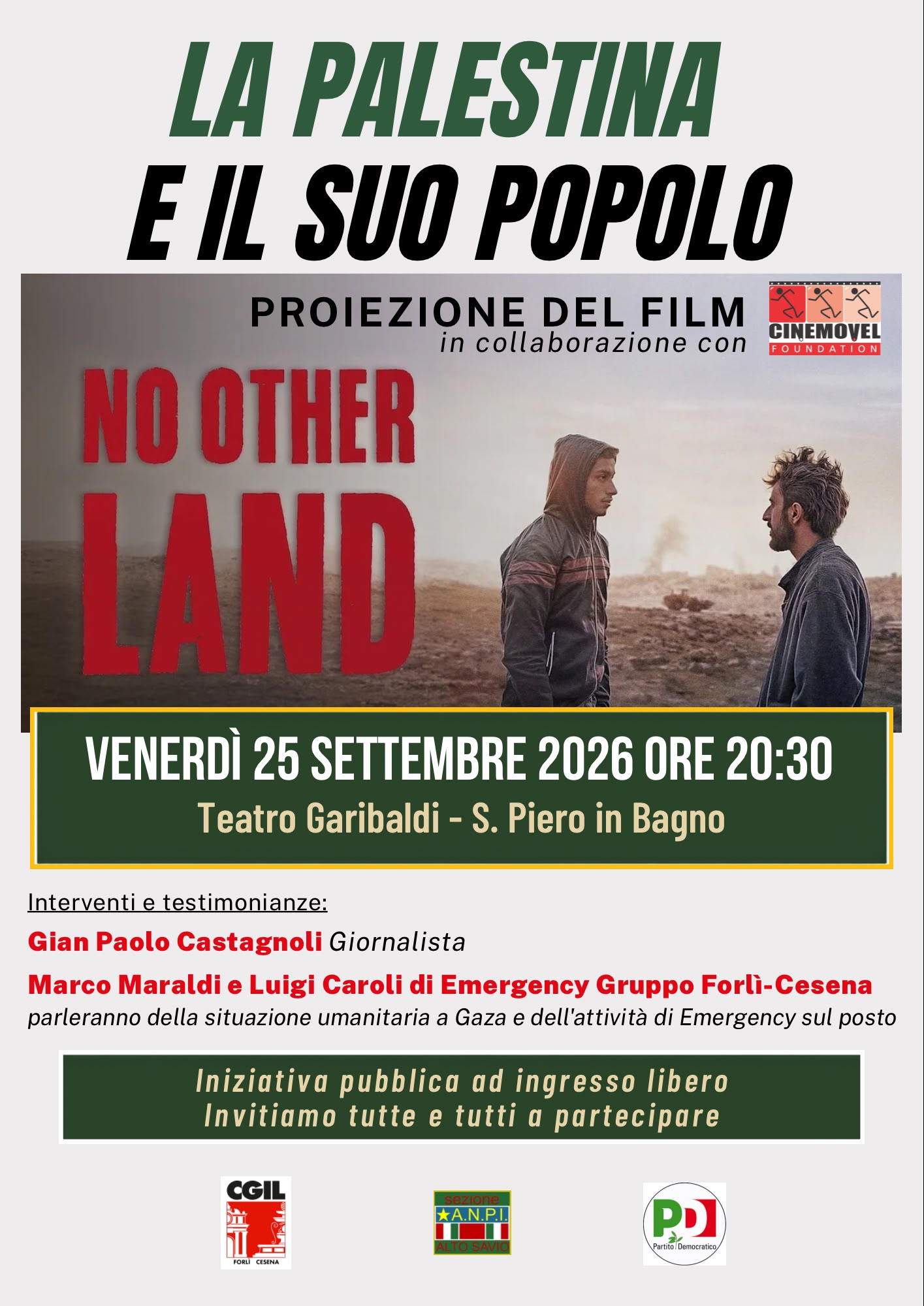 La Palestina ed il suo popolo
